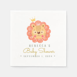 Favoritpålägg för Lejon babyvisningsprogram för va Pappersservett