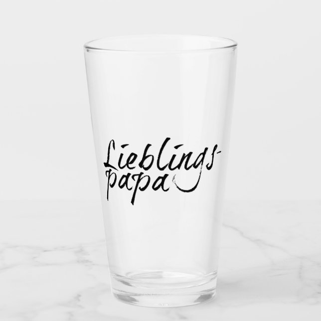 Favoritpappa - svart text 00001 glaskopp (Framsida)