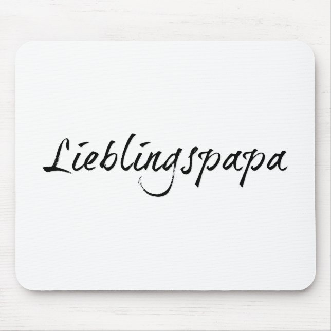 Favoritpappa - svart text 00001 musmatta (Framsidan)