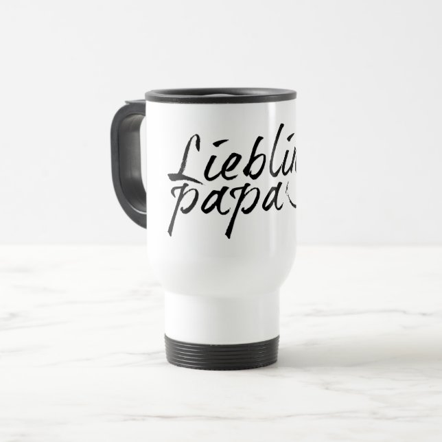 Favoritpappa - svart text 00001 resemugg (Framsida vänster)