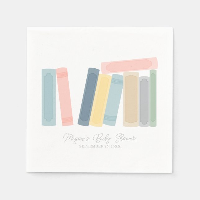 Favoritpåsar för babyskor för bok pappersservett (Framsidan)