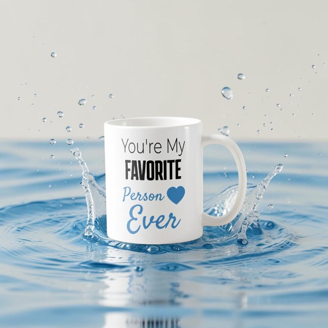 Favoritperson någonsin personlig kaffemugg (Skapare uppladdad)