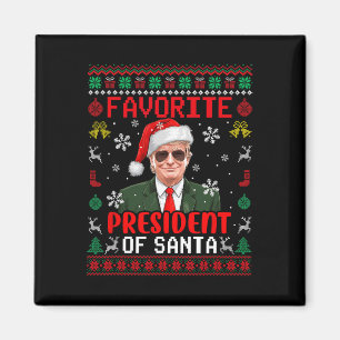 Favoritpresident i Santa Julafton, Trump Proud Won Magnet