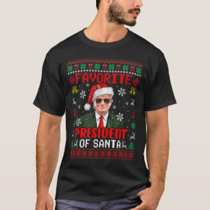 Favoritpresident i Santa Julafton, Trump Proud Won T Shirt