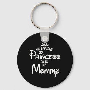 Favoritprinsessa kallar mig Mamma Dotter Fathers Nyckelring