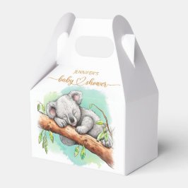 Favoritruta för Baby Koala Baby Shower Presentaskar