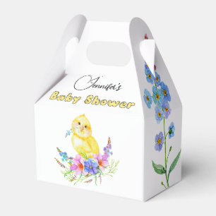 Favoritruta för Baby Shower Little Chick Presentaskar