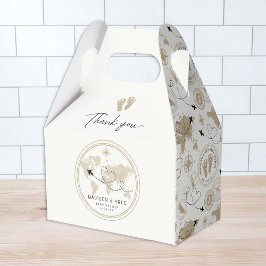 Favoritruta för babyvisningsprogram för resetema presentaskar