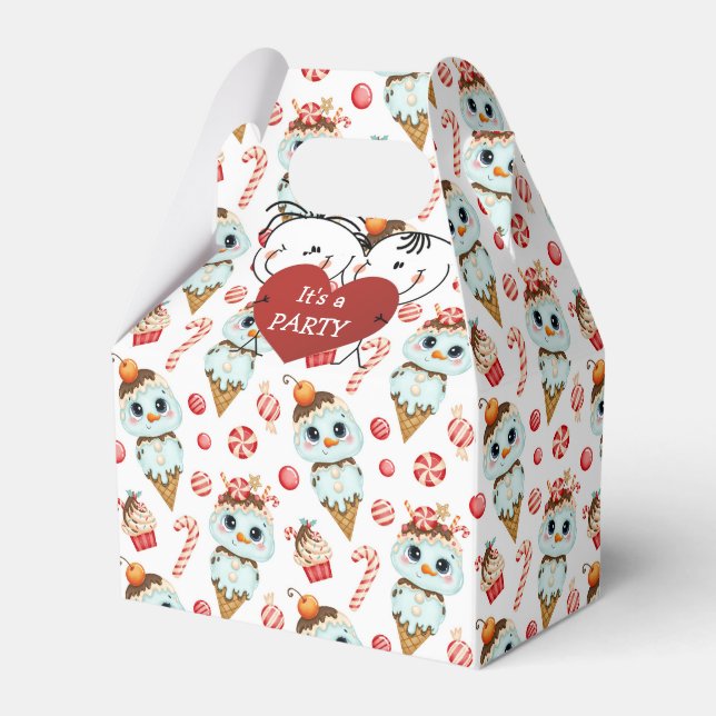 Favoritruta för barnparti presentaskar (Framsidan Sidan)