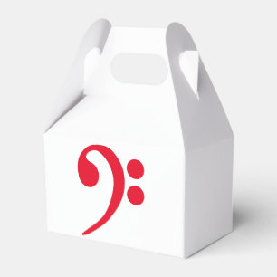 Favoritruta för Bass Clef Teckning Presentaskar