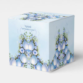 Favoritruta för blå bubblor presentaskar