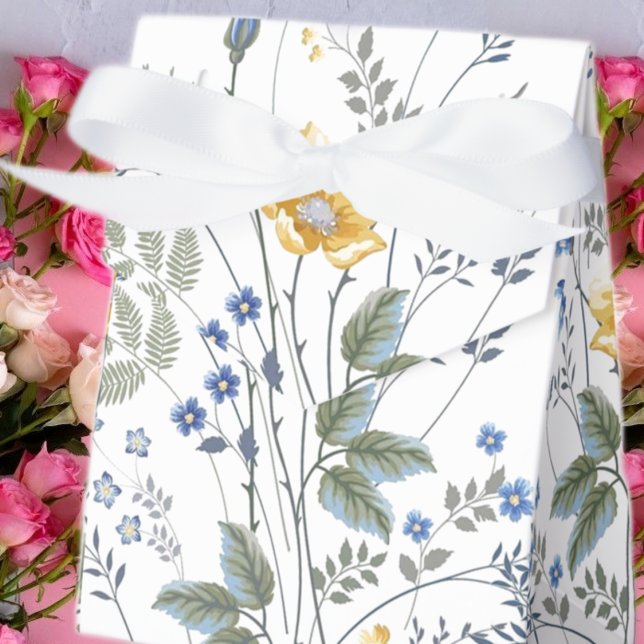 Favoritruta för blå och gult presentaskar (Skapare uppladdad)