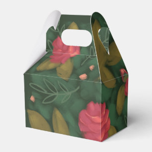 Favoritruta för Blommigt av Grönt för skog Presentaskar