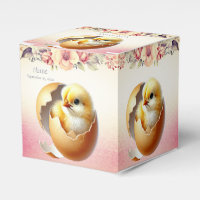 Favoritruta för Blommigt med liten Chick