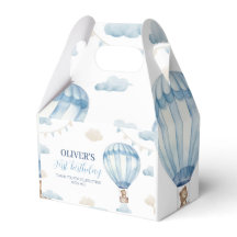 Favoritruta för Blue Brown-Nalle på födelsedagen