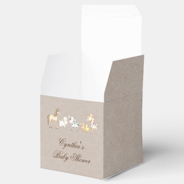 Favoritruta för boskap presentaskar (Öppnad)