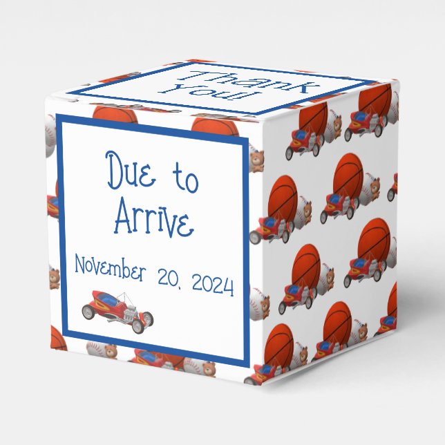 Favoritruta för Boy Leksak-tema Presentaskar (Framsidan Sidan)