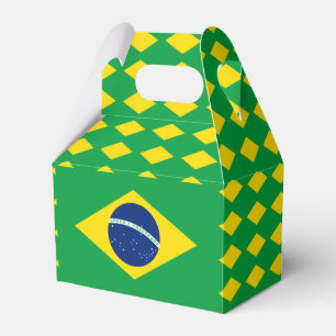 Favoritruta för Brasilien-flagga Presentaskar