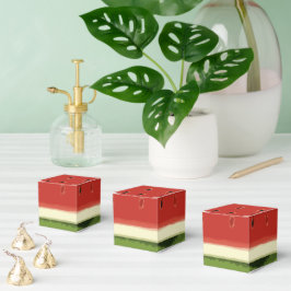 Favoritruta för Bright Red Watercolor Watermelon S Presentaskar