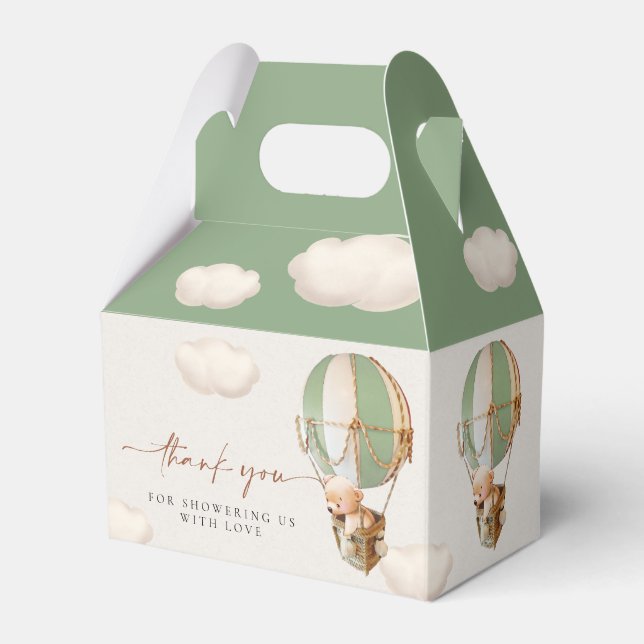 Favoritruta för brunbjörsbubblor presentaskar (Framsidan Sidan)