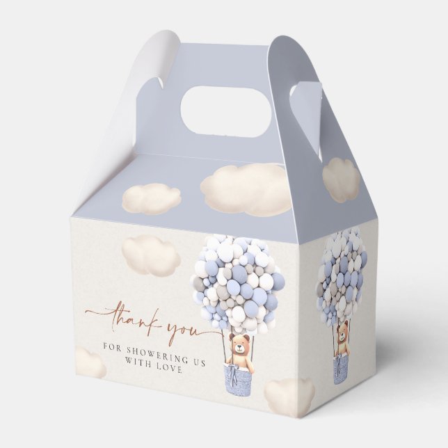 Favoritruta för brunbjörsbubblor presentaskar (Framsidan Sidan)