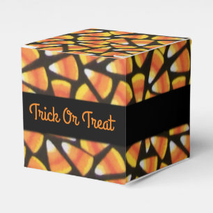 Favoritruta för Bus eller godis Candy corn Presentaskar