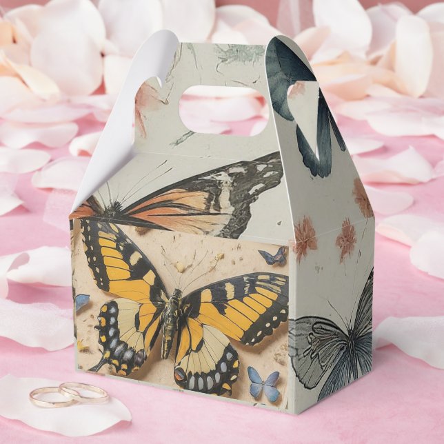 Favoritruta för Butterflies-omvandling Presentaskar (Bröllop)