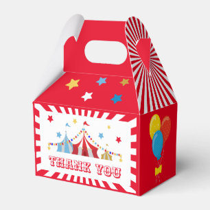 Favoritruta för Carnival-Födelsedagsfest Presentaskar