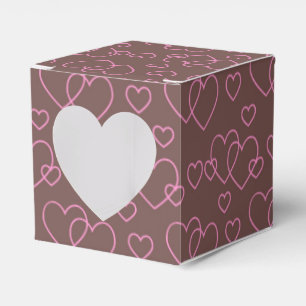 Favoritruta för Choklad- och Rosa-hörn Presentaskar