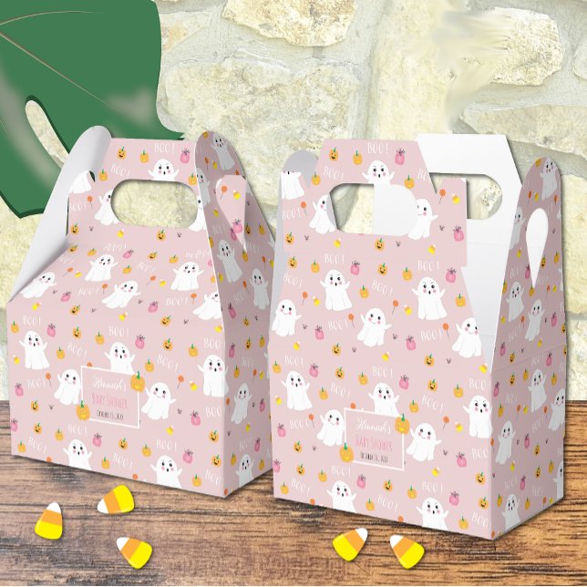 Favoritruta för Chute Spöken Rosa Halloween Baby S Presentaskar (Skapare uppladdad)