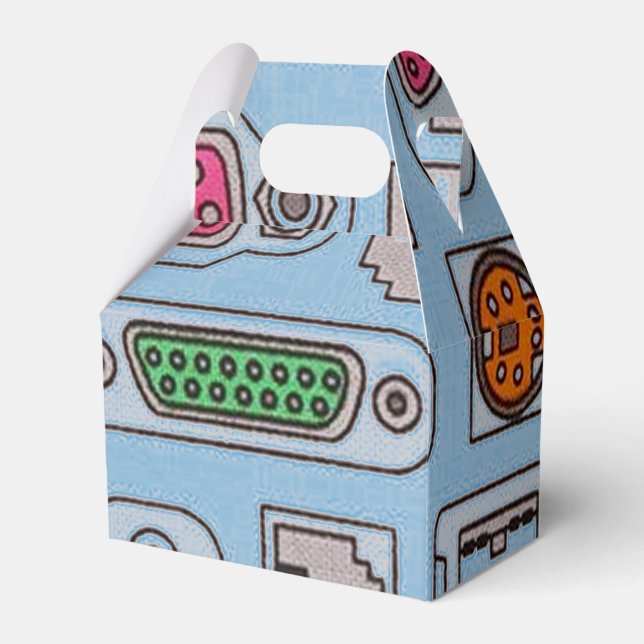 Favoritruta för Computer Geek Inout Mönster Presentaskar (Framsidan Sidan)