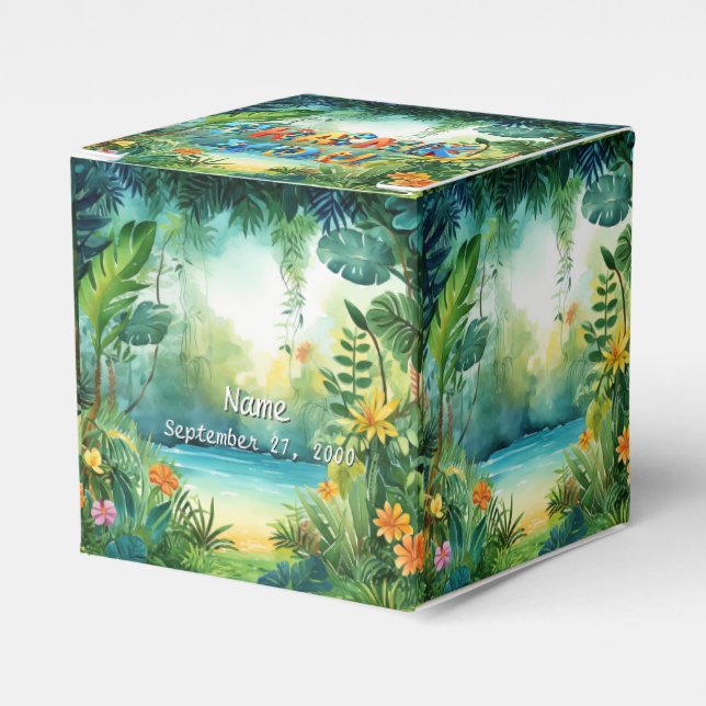 Favoritruta för cute-dinosaur presentaskar (Framsidan Sidan)