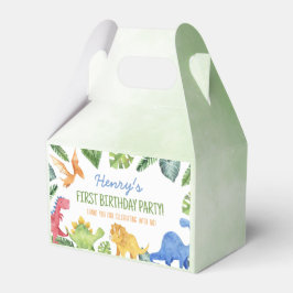 Favoritruta för Cute Dinosaurs på födelsedagen Presentaskar