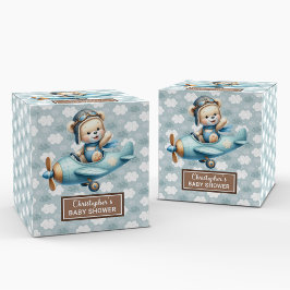 Favoritruta för Cute Nalle Pilot Blue Baby Party Presentaskar