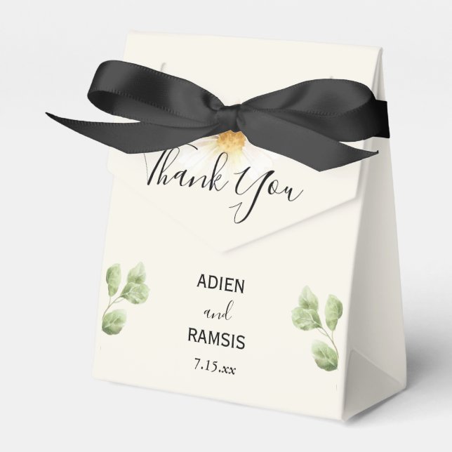 Favoritruta för Daisy av elegant Presentaskar (Framsidan Sidan)