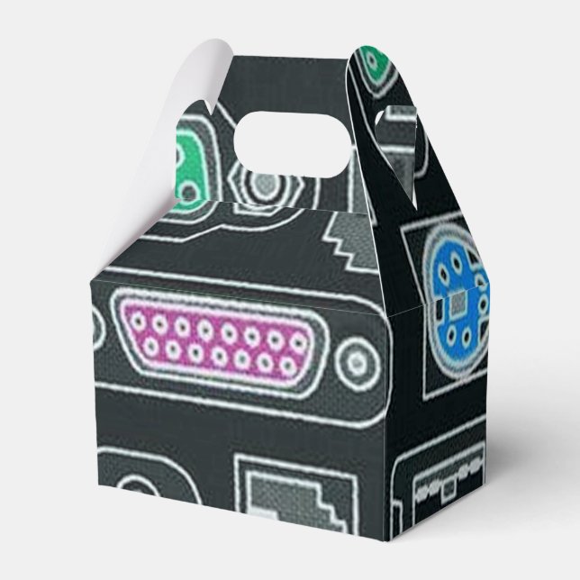 Favoritruta för Dator Geek Input Mönster Presentaskar (Framsidan Sidan)