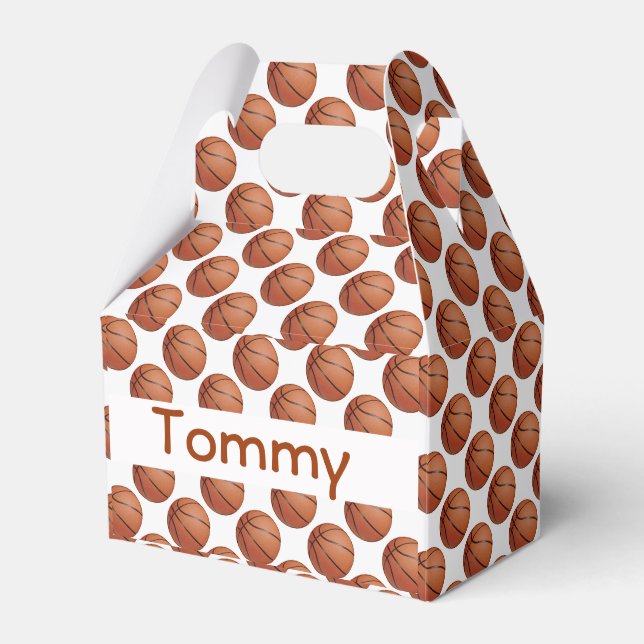 Favoritruta för designparti för basketboll presentaskar (Framsidan Sidan)