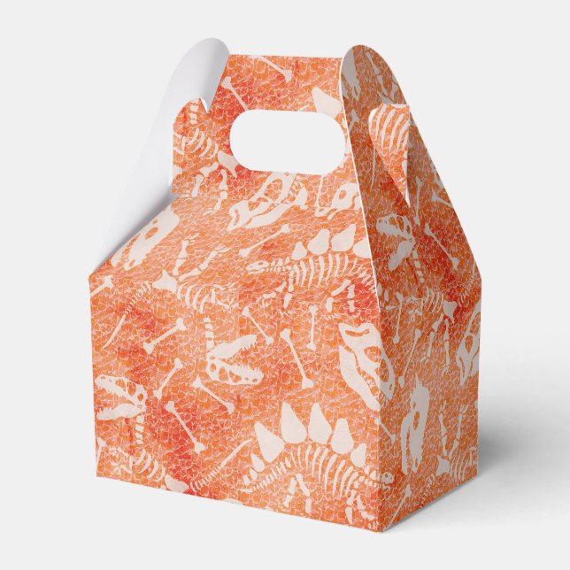 Favoritruta för Dino-Gräv orange Presentaskar (Framsidan Sidan)