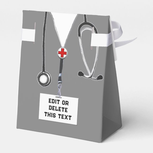 Favoritruta för Doktor-part Presentaskar (Baksidan Sidan)