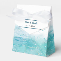 Favoritruta för elegant Blue Ocean Wedor