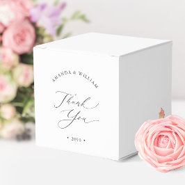 Favoritruta för Elegant bröllop Tack Presentaskar