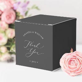 Favoritruta för Elegant bröllop Tack Presentaskar