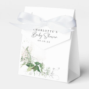 Favoritruta för elegant Grey Baby Shower Presentaskar