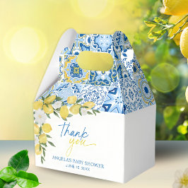 Favoritruta för elegant Lemon Mediterranean Baby S Presentaskar