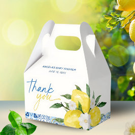 Favoritruta för elegant Lemon Mediterranean Baby S Presentaskar