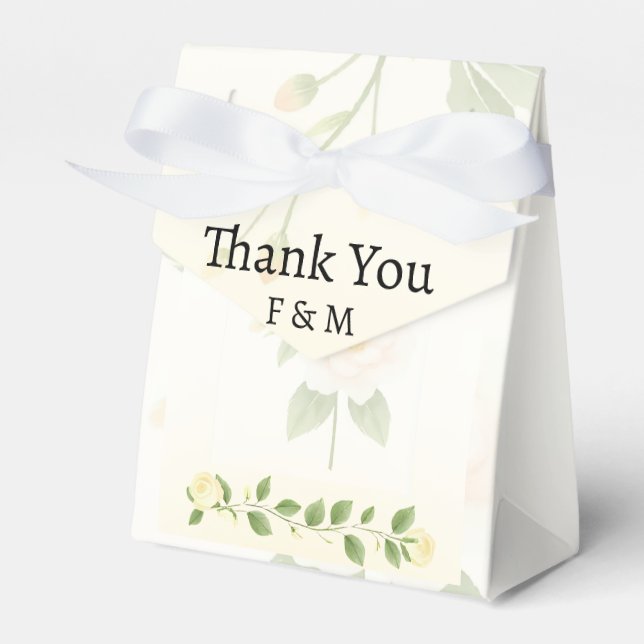 Favoritruta för elegantens Personlig Bröllopor Presentaskar (Framsidan Sidan)