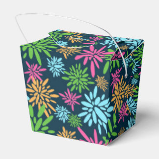 Favoritruta för färgade Fireworks-blommor för abst Presentaskar