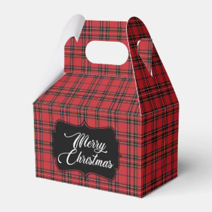 Favoritruta för Festive Red & Black jul Presentaskar