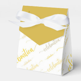 Favoritruta för Firande-skript mönster Presentaskar