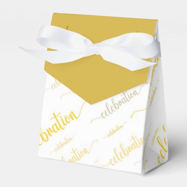 Favoritruta för Firande-skript mönster Presentaskar (Framsidan Sidan)